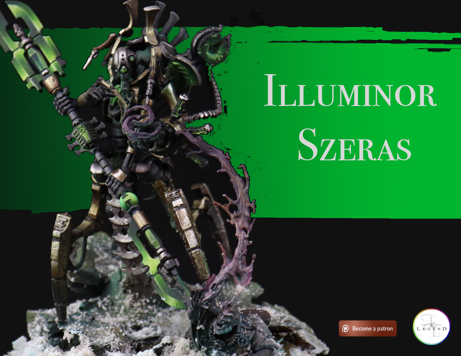 Illuminor Szeras Necron Commission Superbly Painted Warhammer 40K